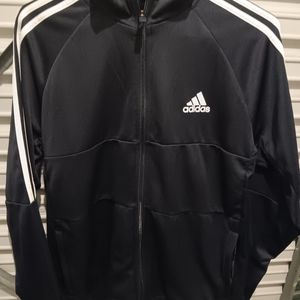 Adidas Men track jacket- Black